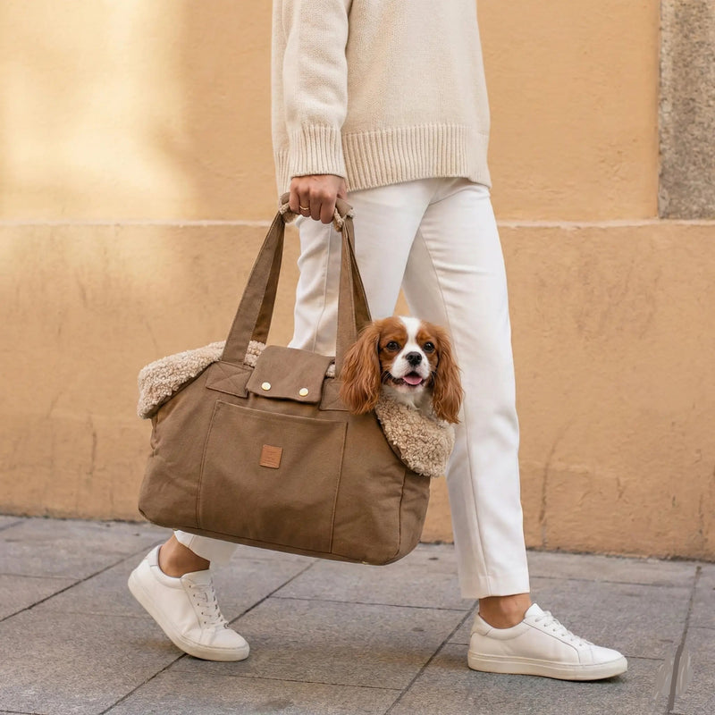 Lucky Canvas - Luxury Dog Bag