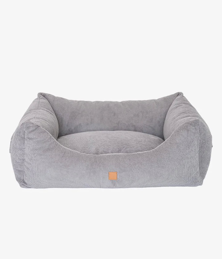Kingston – Cord Double Face – Luxus-Hundebett in Braun