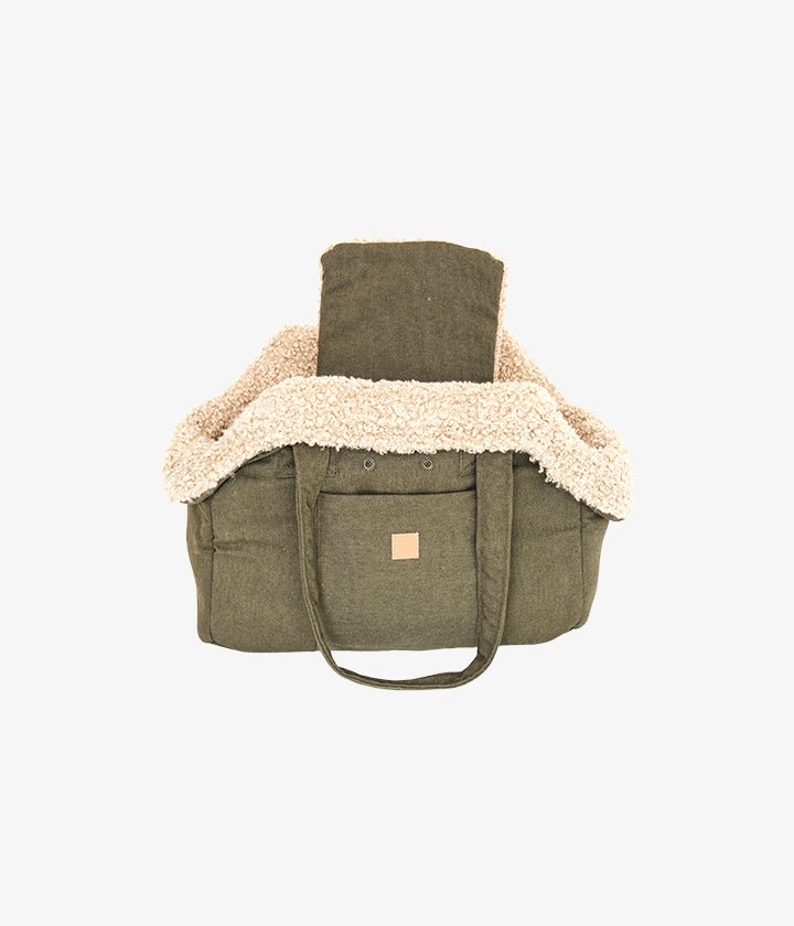 Lucky Dog Bag in Canvas Dark Olive: Buy Online Stylish and