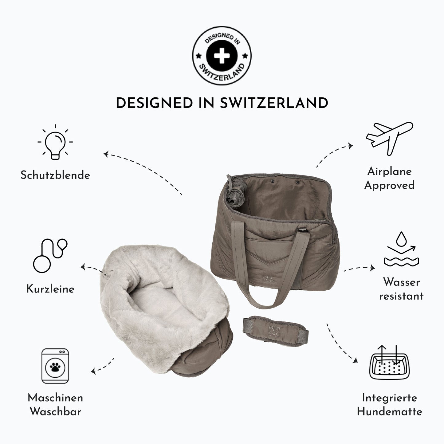 Lola - Luxury Dog  Bag