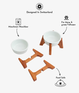 features of duo feeding bowl