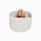 Louis - Chenille – Luxury Dog Basekt Greige