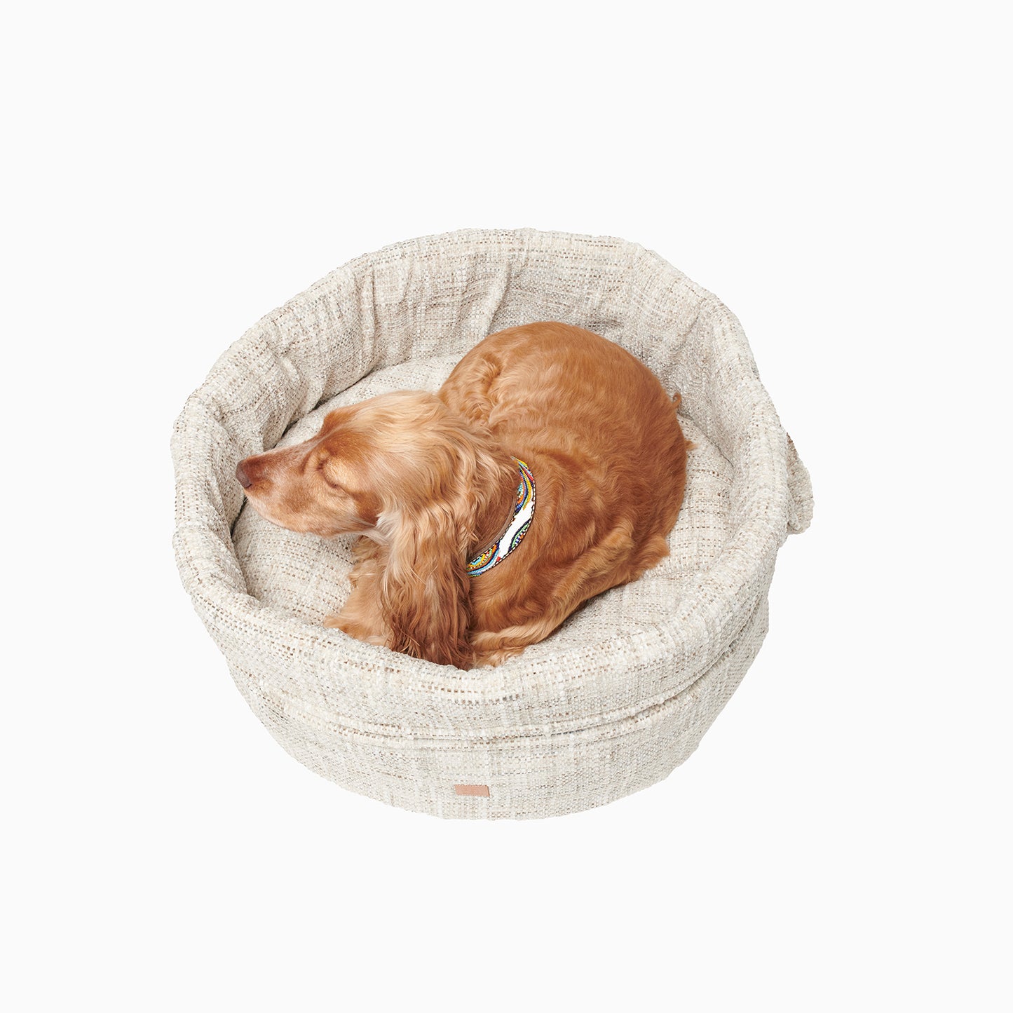 Louis - Chenille – Luxury Dog Basekt Crème