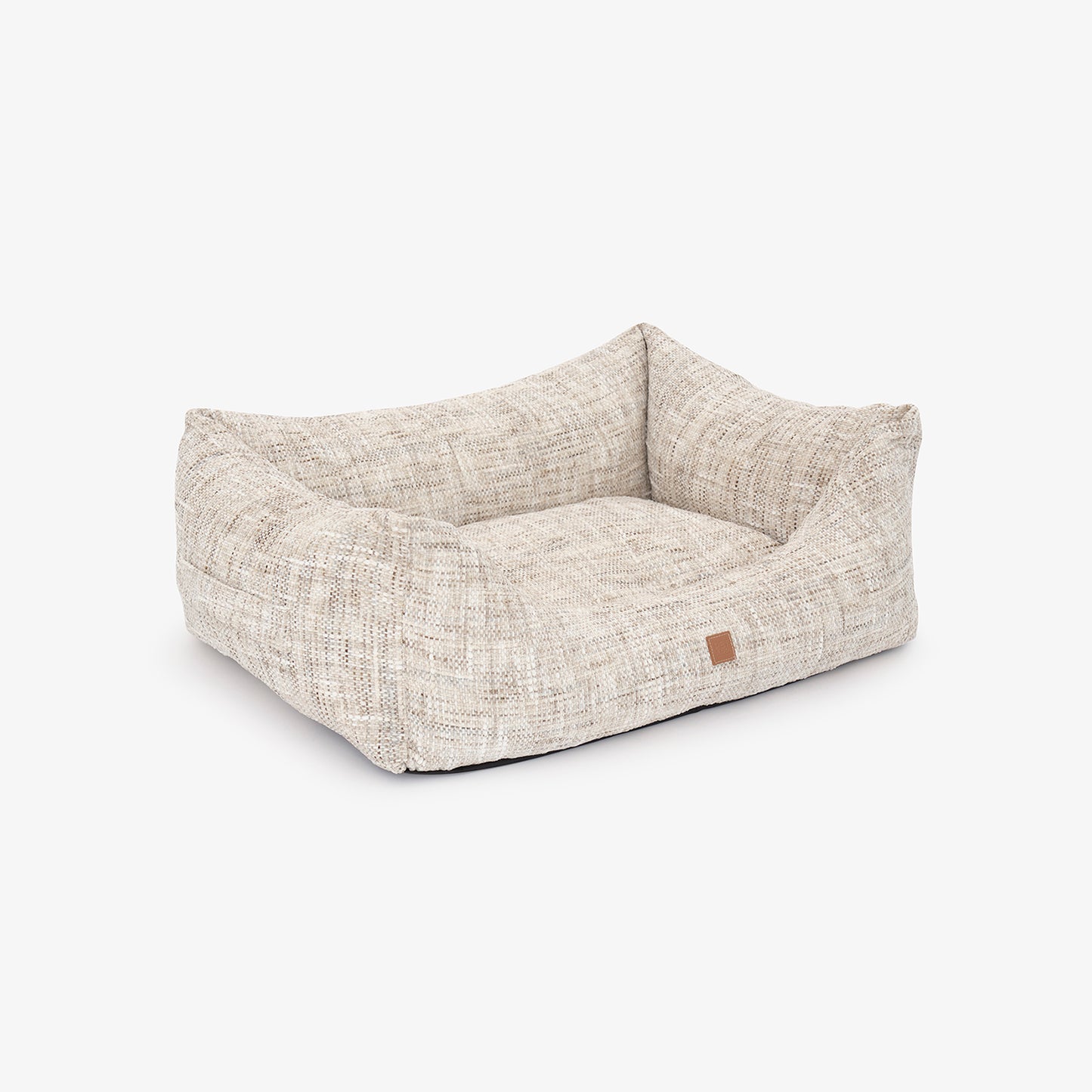 Kingston Chenille- Luxury Dog Bed in Crème