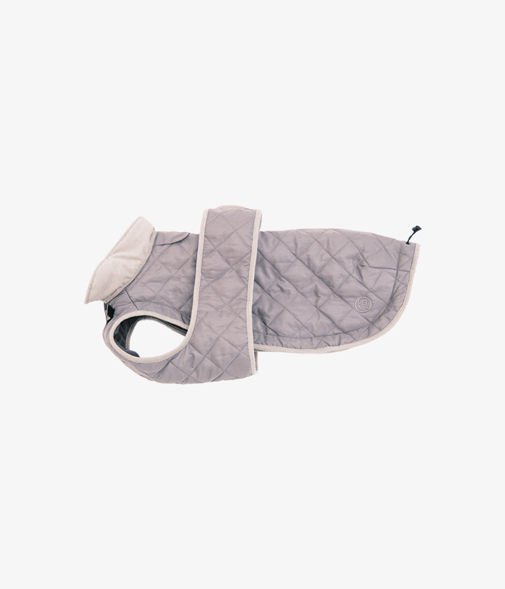 Finn - Quilted Coat - Gray