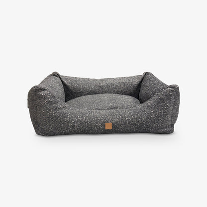 Kingston Bouclé - Luxus-Hundebett in Grau