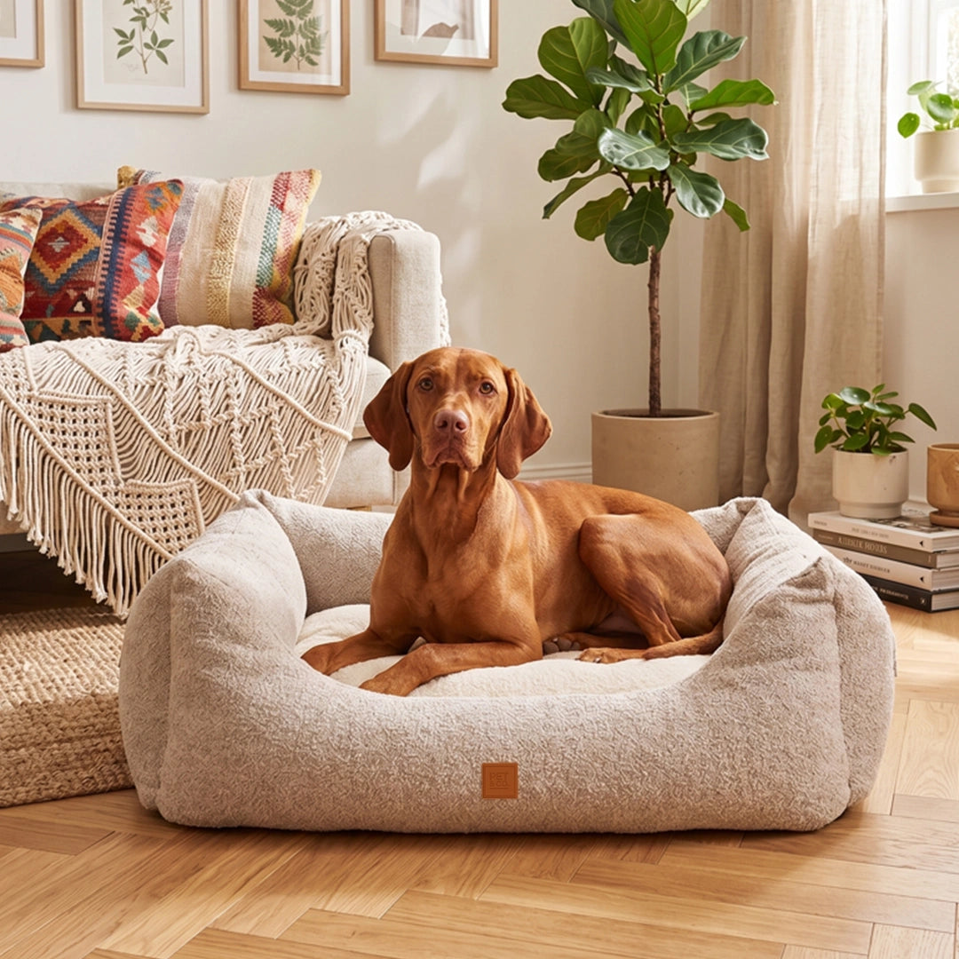 Kingston Hundebett in stilvollem Wohnzimmer