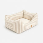Kingston - Striped Canvas - Luxury Dog Bed