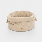 Louis-Cord- Luxury Dog Basket
