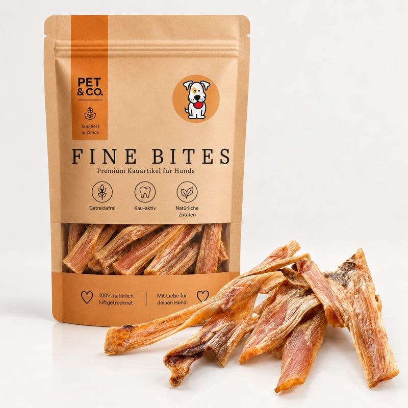 Pferde-Haut gerollt — Fine Bites by PET & Co.