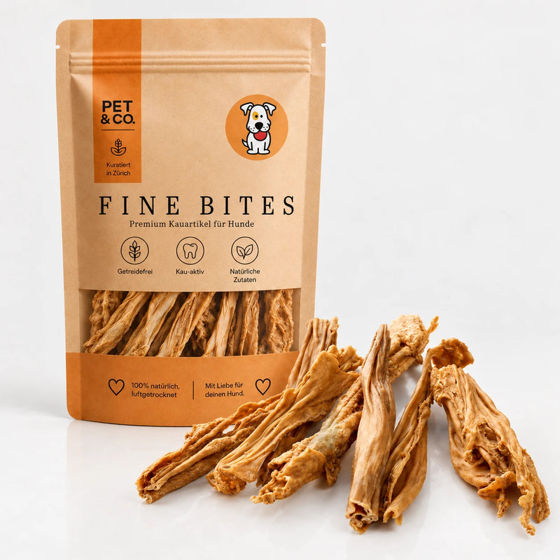 Ziegen-Haut geflochten — Fine Bites by PET & Co.