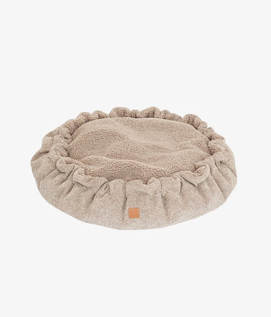 Alfi – Luxus-Hundebett in Taupe