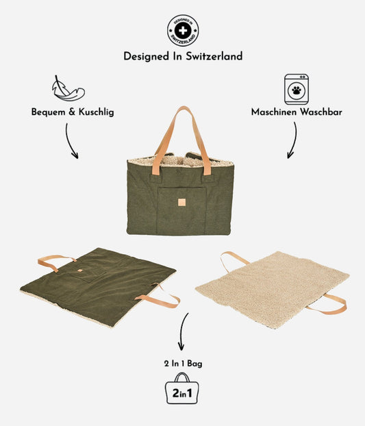 Aventura - Hundereisematte in Graphit