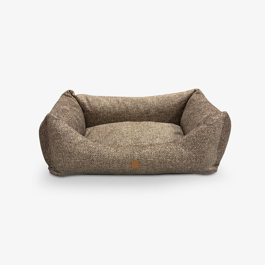 Kingston Bouclé - Luxus-Hundebett in Beige
