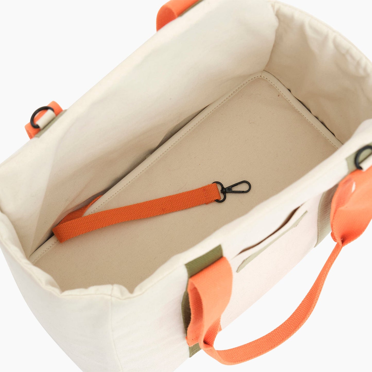Bruno Canvas - Luxus Hundetasche in Creme