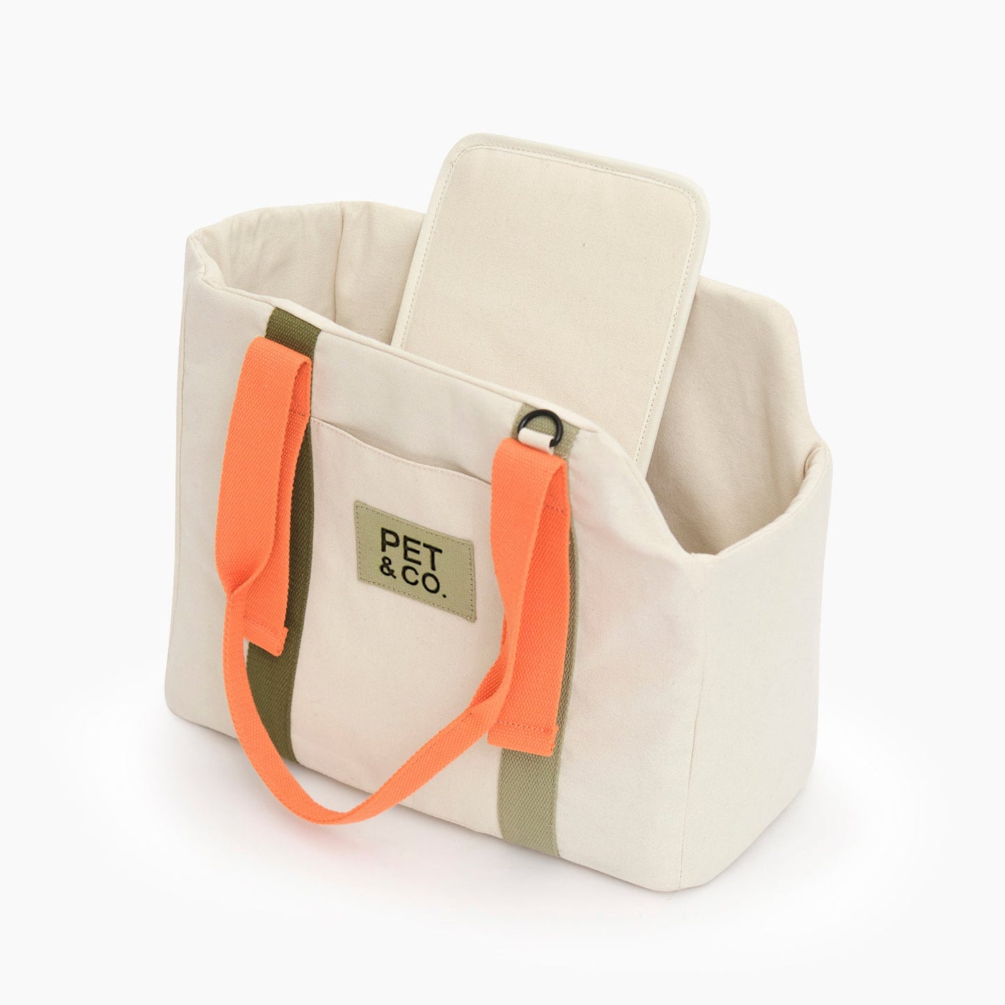 Bruno Canvas - Luxus Hundetasche in Creme