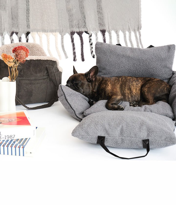 AUTOSITZ Pluto Teddy Anthrazit