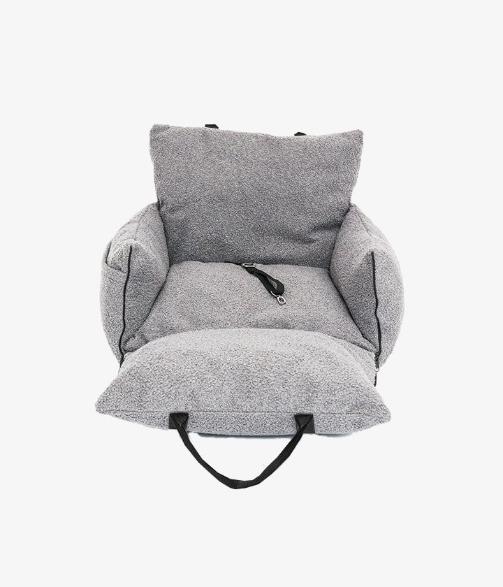 AUTOSITZ Pluto Teddy Anthrazit