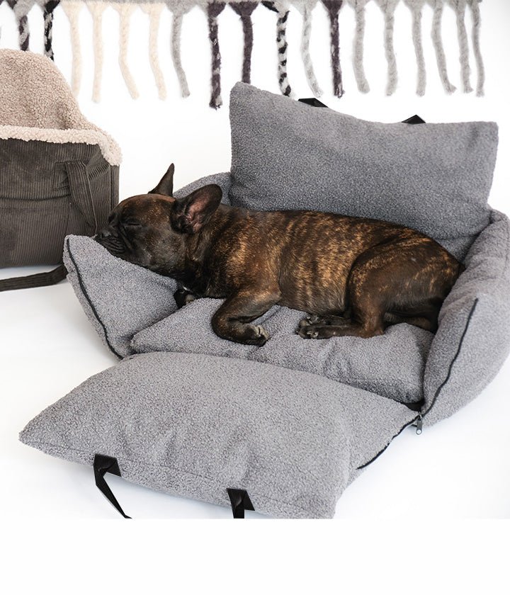 AUTOSITZ Pluto Teddy Anthrazit