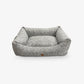 Kingston Chenille- Luxury Dog Bed in Greige
