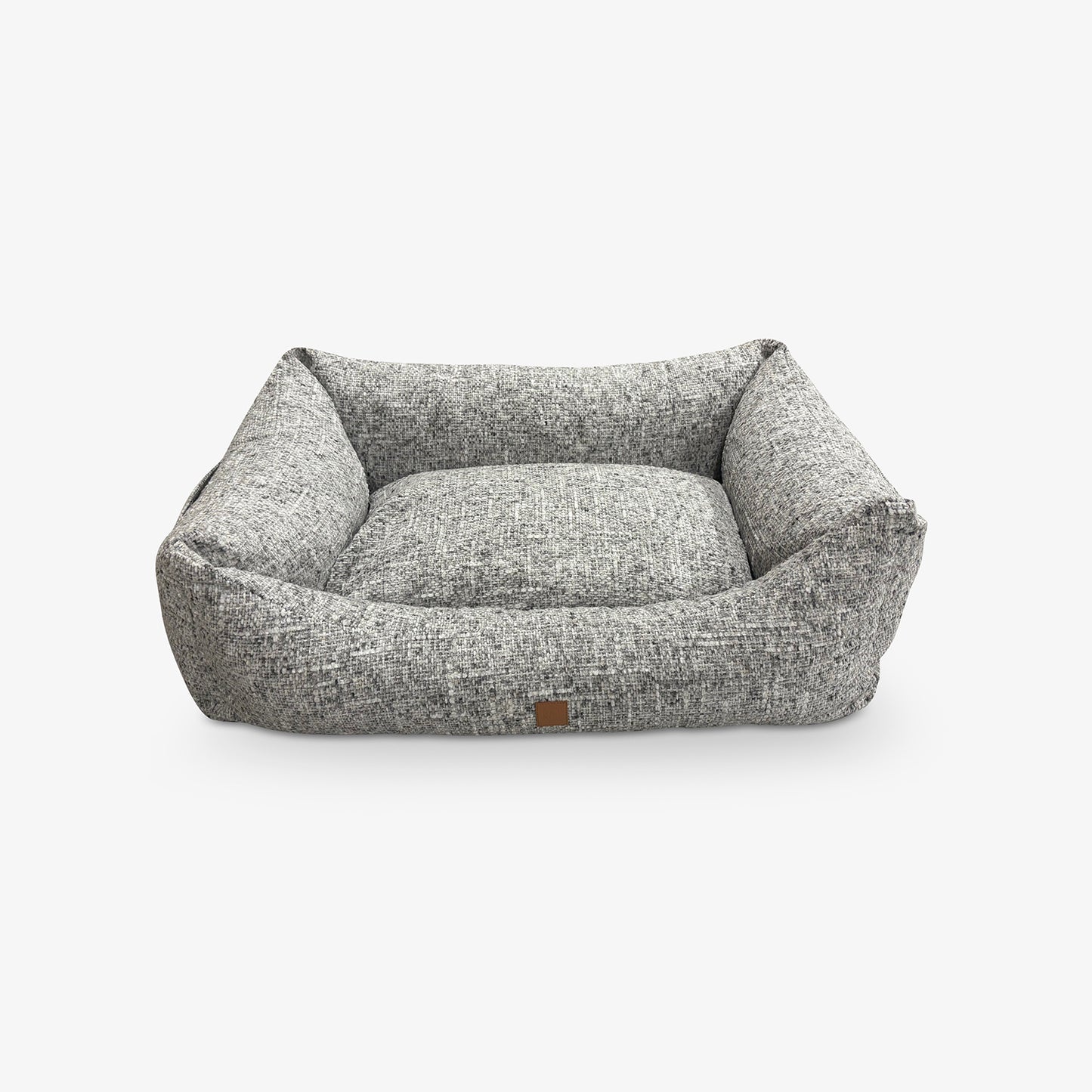 Kingston Chenille- Luxury Dog Bed in Greige