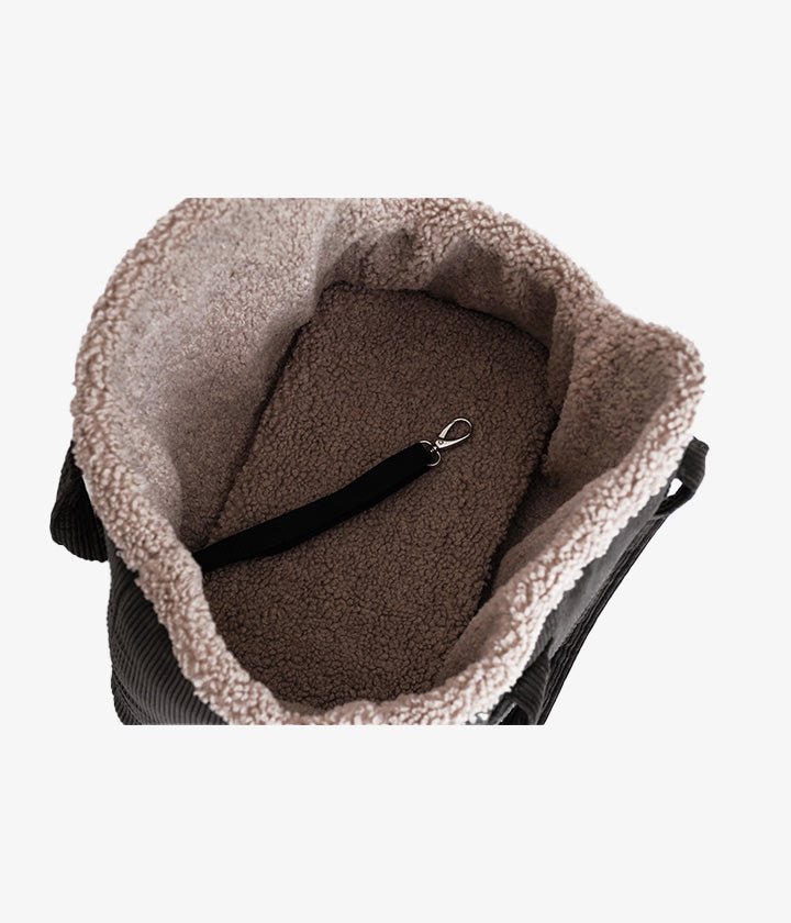 Sac pour chien Nova Cord Anthracite