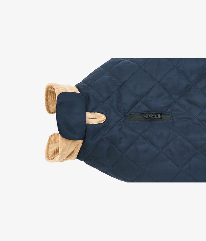 Finn - Quilted Coat - Blue
