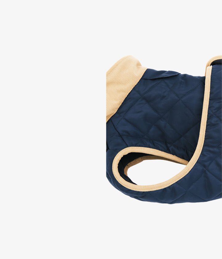 Finn - Quilted Coat - Blue