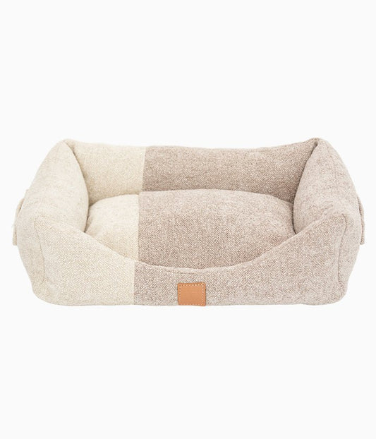 Kingston Contrast – Luxus-Hundebett in Beige
