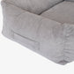 Kingston – Cord Double Face - Luxury Dog Bed in Gray