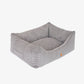 Kingston – Cord Double Face - Luxury Dog Bed in Gray