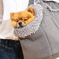 Lucky Canvas - Luxury Dog Bag in Gray