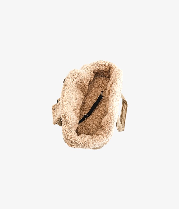 Lucky Canvas - Luxus-Hundetasche in Natur