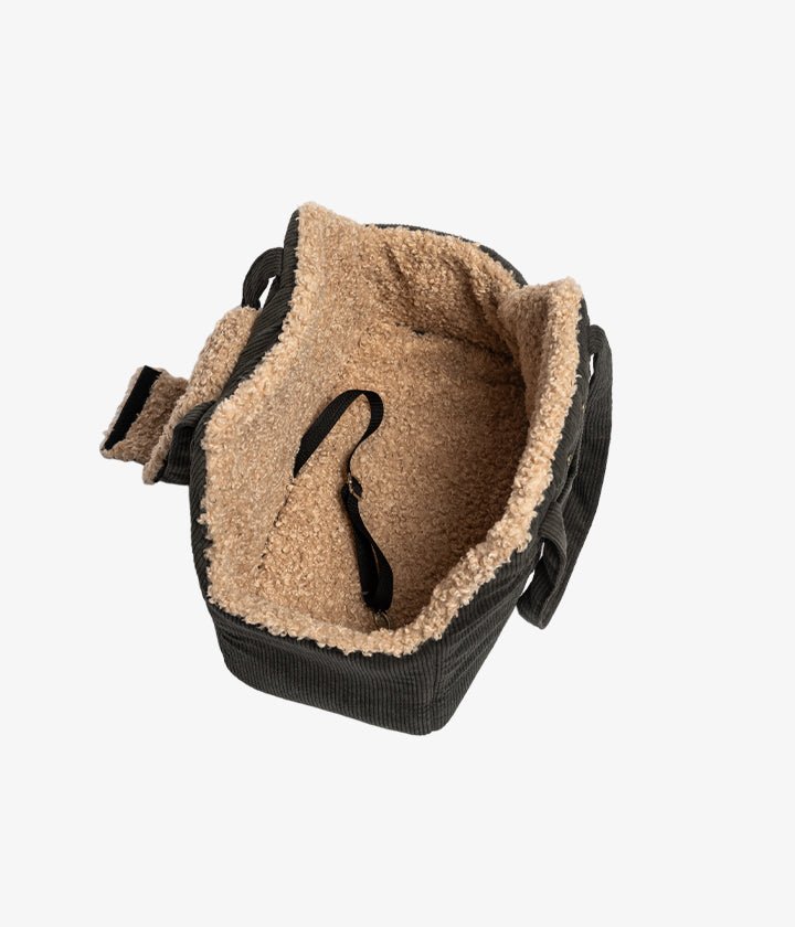 Lucky - Sac pour chien de luxe en kaki