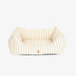 Kingston -  Striped Canvas - Luxury Dog Bed