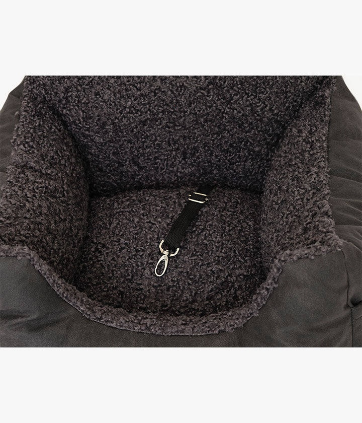 Harry Faux Luxus-Autositz in Schwarz