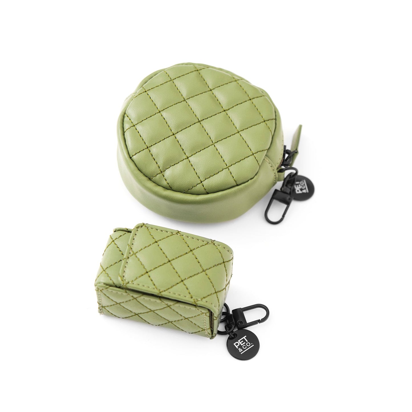 Pochette PetPoo couleur olive