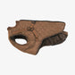 Ruby - Wattierter Mantel mit Geschirr - Brown