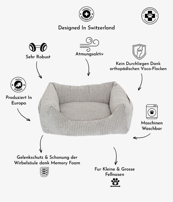 Sol Double Face Gris