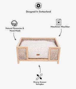 features of hand made bed - major