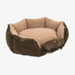 khaki designer dog bed online