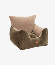 Load image into Gallery viewer, Khaki Harry Car Seat - Cord / Teddy
