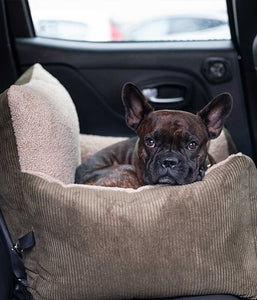comfortable dog seat for cars