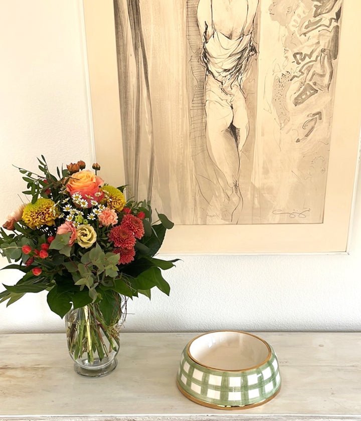 Luxury Dog Food Bowle Goldy