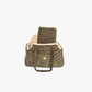 Lucky - Luxus-Hundetasche in Khaki