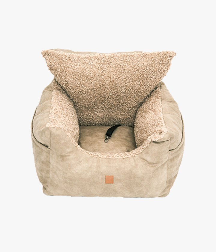 Harry Faux Leather - Siège auto de luxe beige