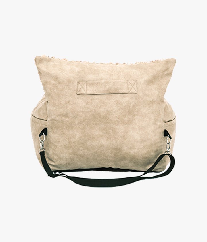 Harry Faux Leather - Siège auto de luxe beige