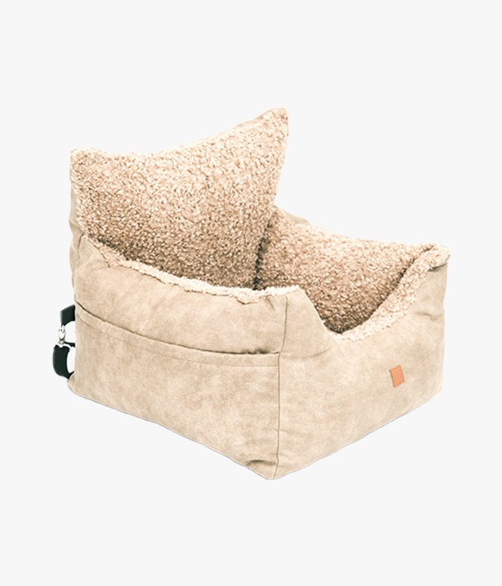 Harry Faux Leather - Siège auto de luxe beige