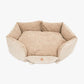 Ronny Cord Double Face - Luxury Dog Bed in Sand