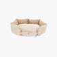 Ronny Cord Double Face - Luxury Dog Bed in Sand